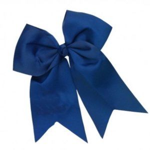 Navy Hair Bow